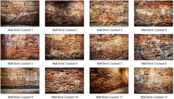 Kategorie Wall Bricks Cracked